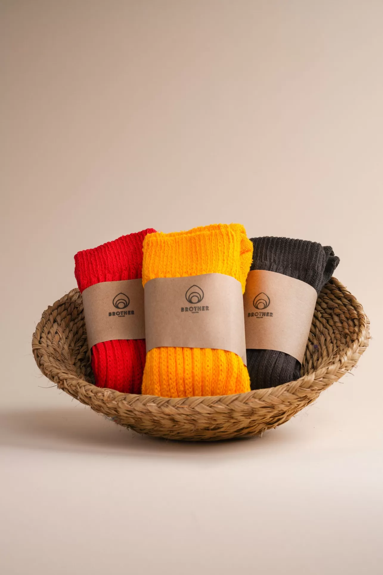 Shoes & Accessories-Brother Vellies Cloud Sock Bundle-Sunset