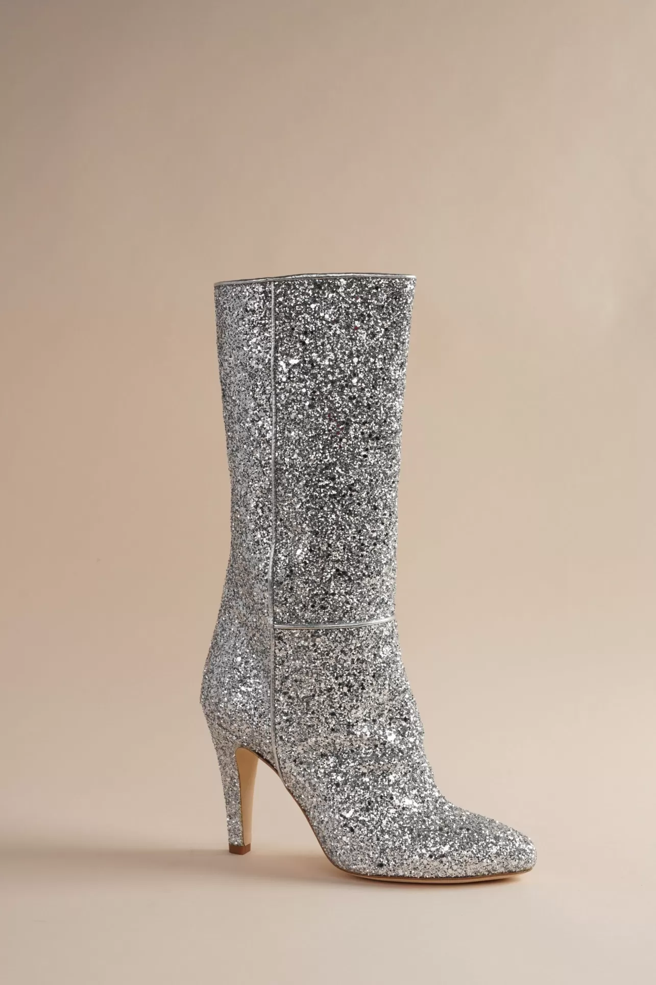 Boots-Brother Vellies Elevator Boot In Disco Dust Glitter