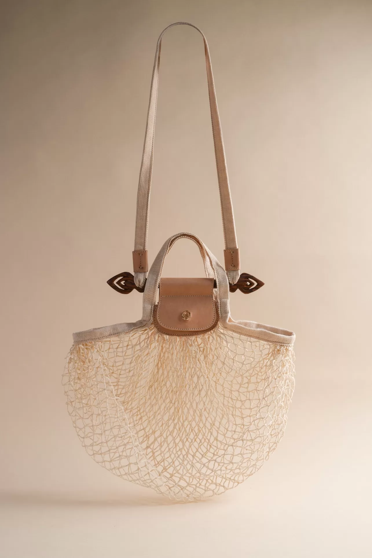 Bags & Small Leather Goods-Brother Vellies Hydra Woven Bag In Ecru