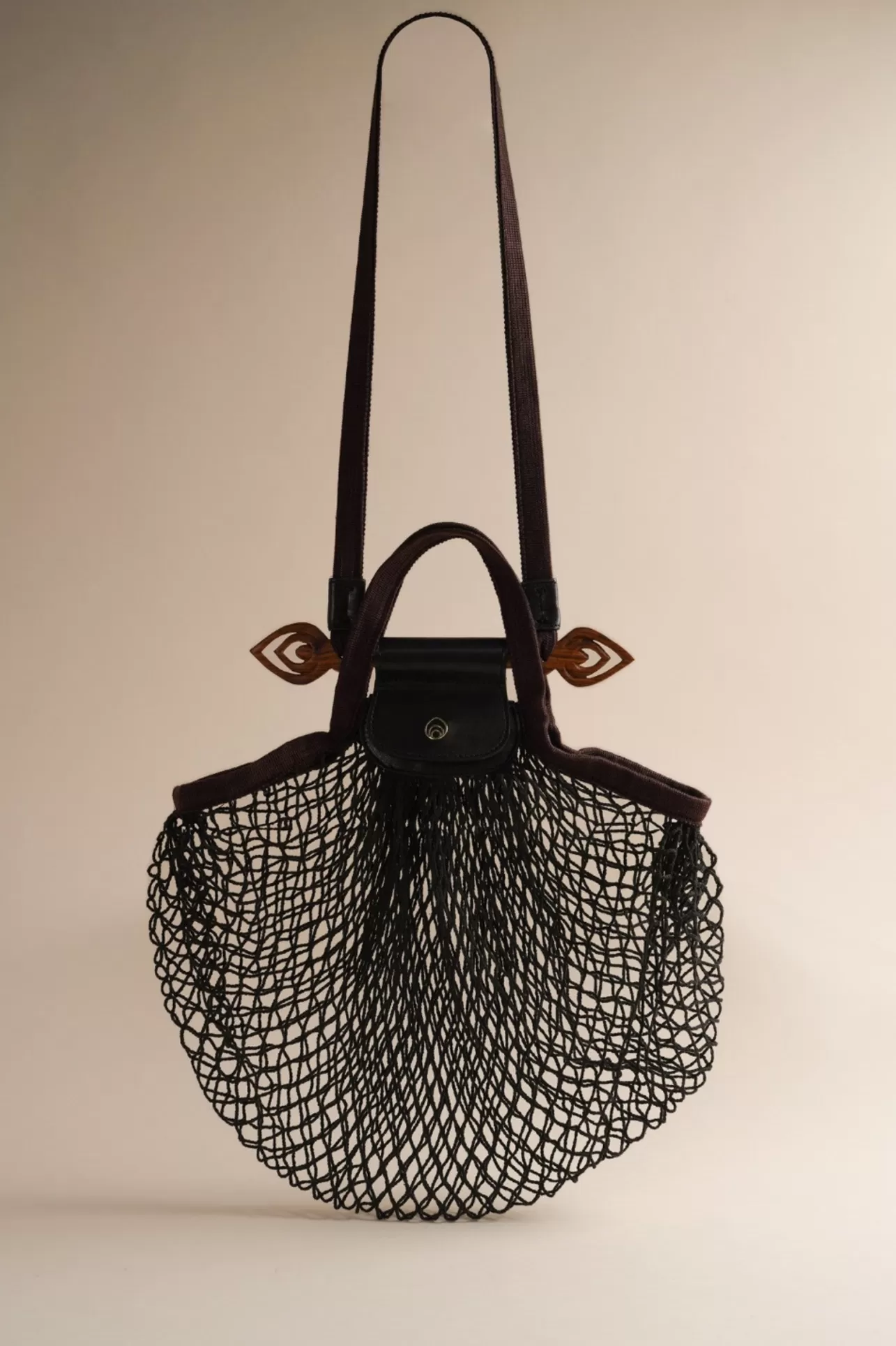 Bags & Small Leather Goods-Brother Vellies Hydra Woven Bag In Espresso