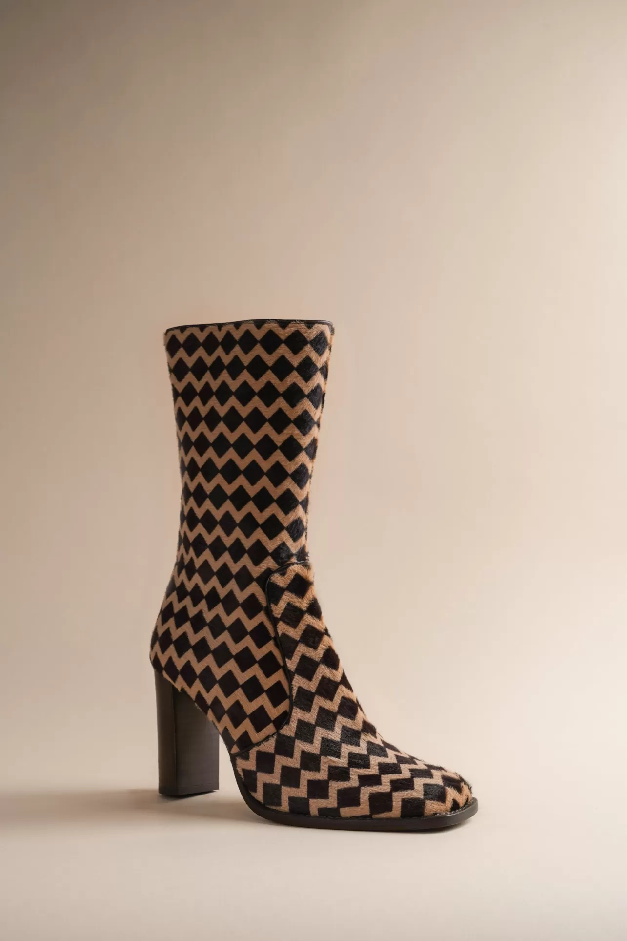 Boots-Brother Vellies Lauryn Boot In Checkers