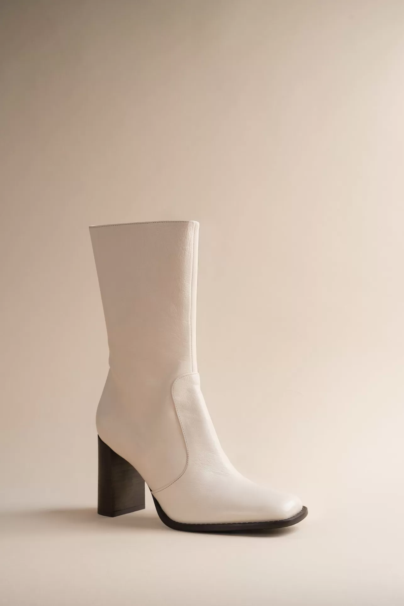 Boots-Brother Vellies Lauryn Boot In Ivory