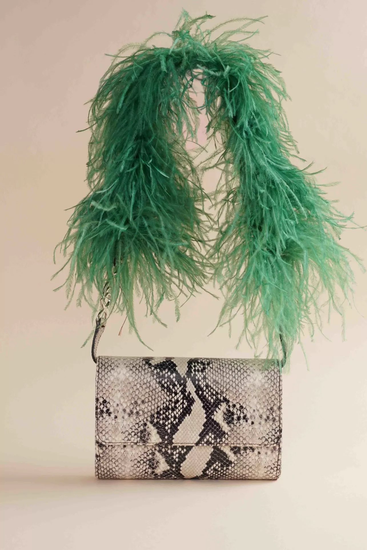 Bags & Small Leather Goods-Brother Vellies Lijadu Bird Bag With Cactus Green Handle