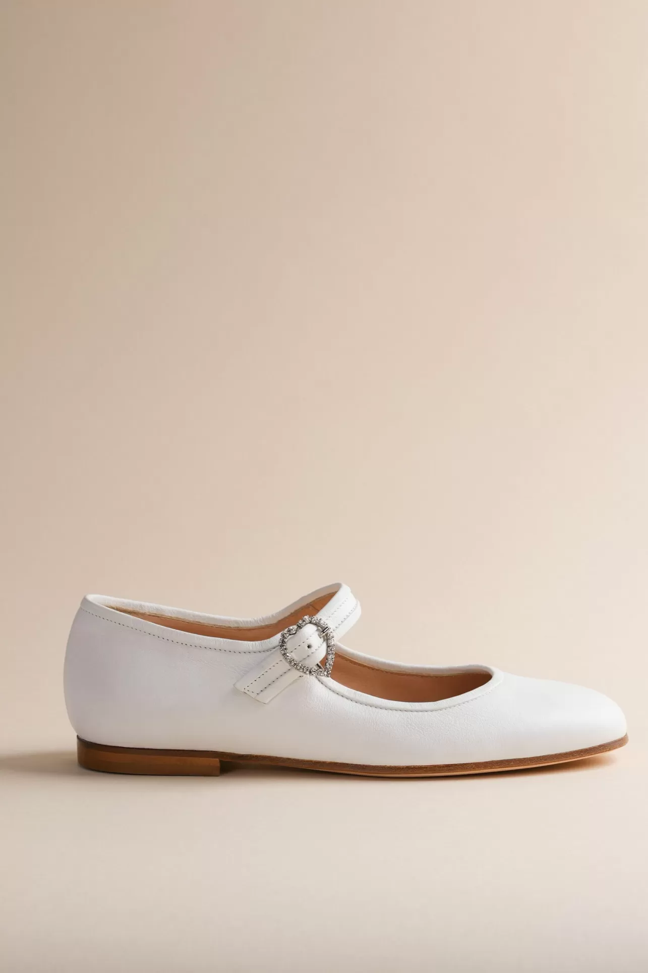 Flats-Brother Vellies Picnic Shoe In Dove