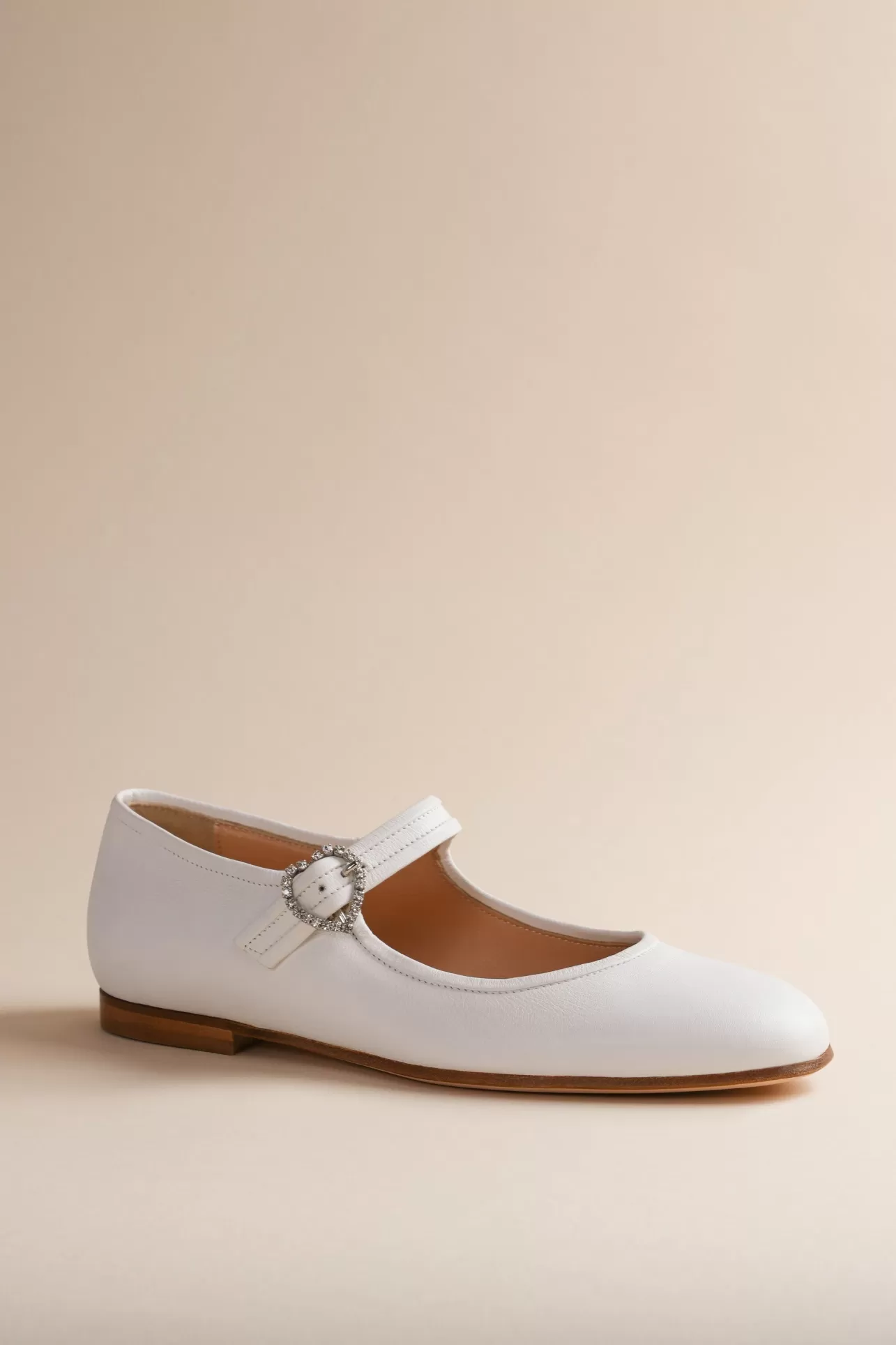 Flats-Brother Vellies Picnic Shoe In Dove