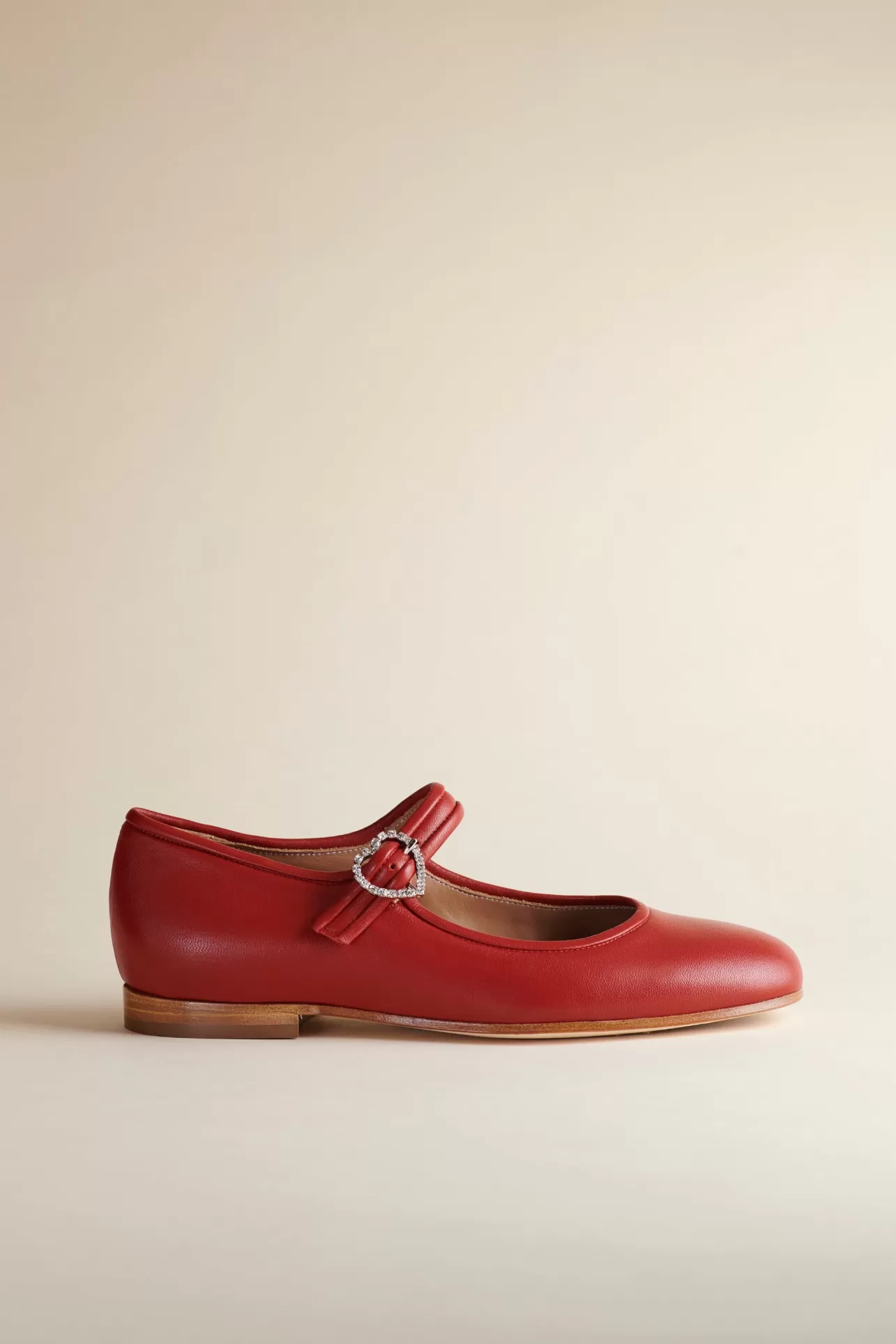 Flats-Brother Vellies Picnic Shoe In Tomato