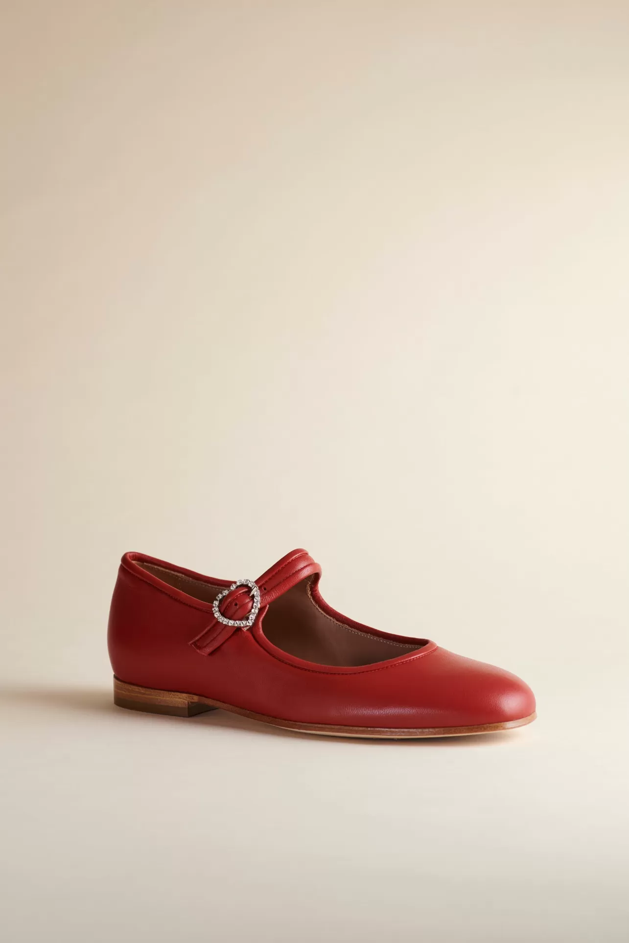 Flats-Brother Vellies Picnic Shoe In Tomato