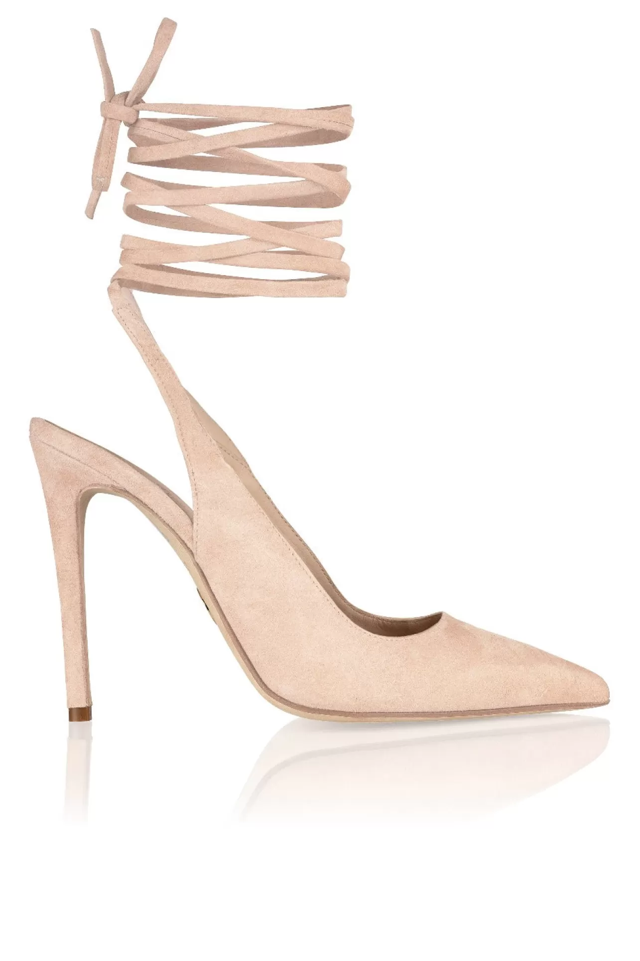 Nudes-Brother Vellies Ribbon Pump In Diana