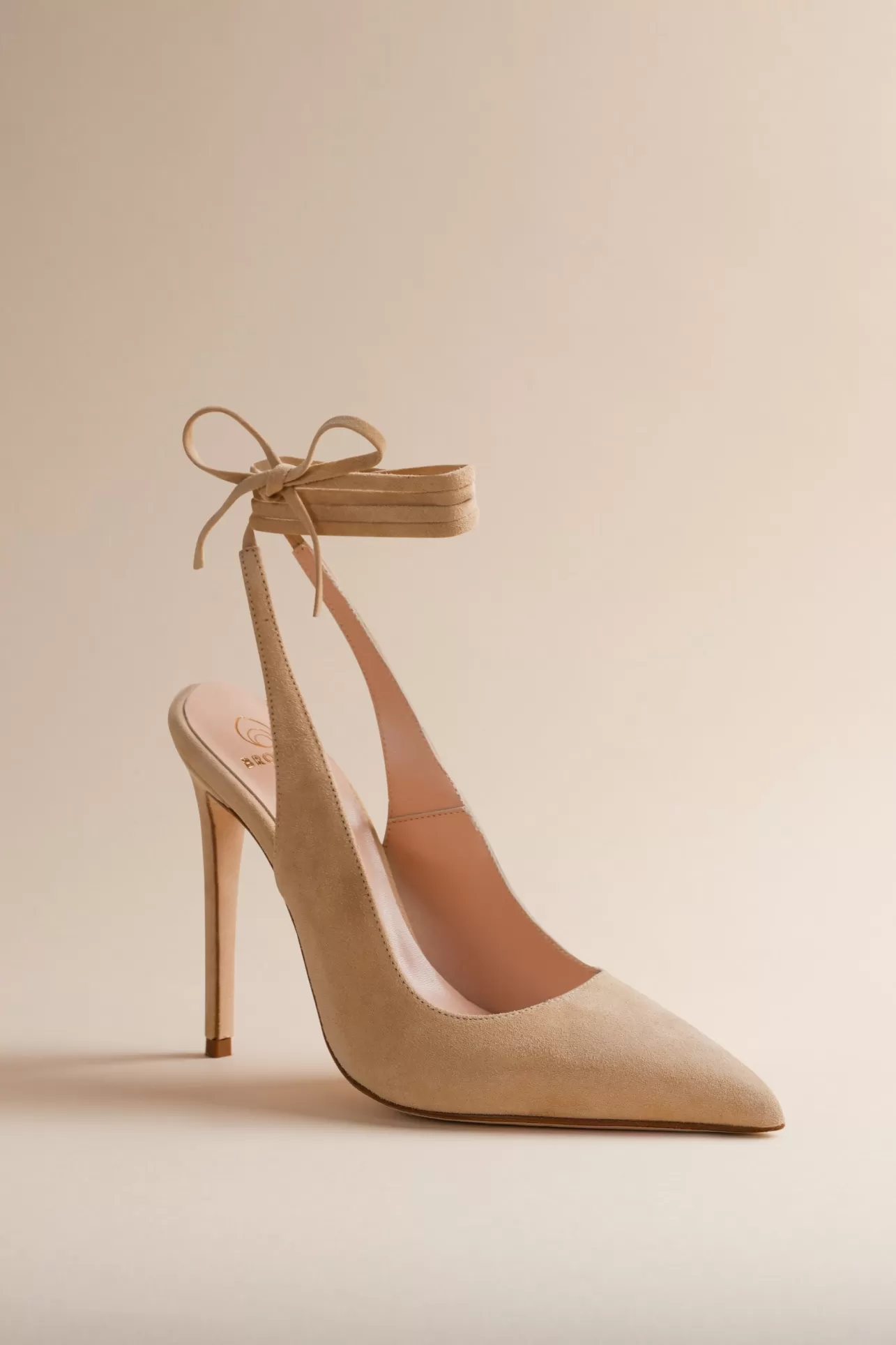 Nudes-Brother Vellies Ribbon Pump In Frida