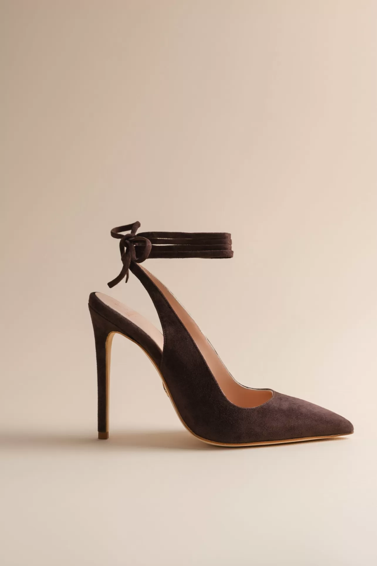 Nudes-Brother Vellies Ribbon Pump In Grace