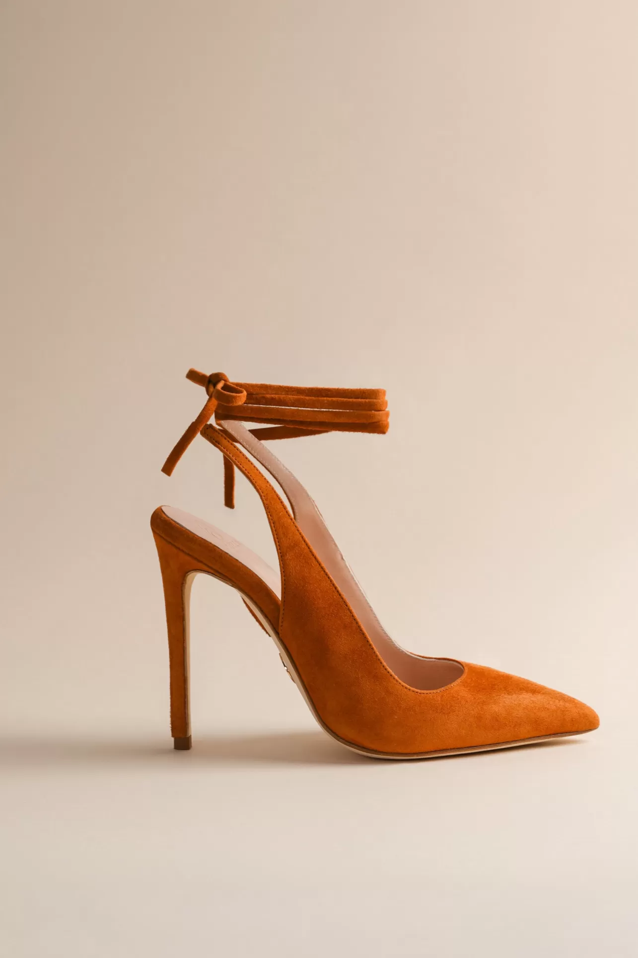 Nudes-Brother Vellies Ribbon Pump In Maya