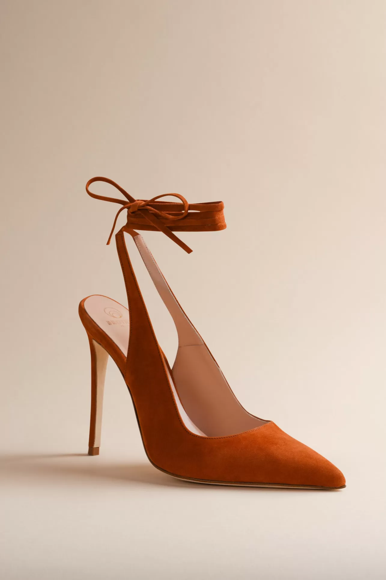 Nudes-Brother Vellies Ribbon Pump In Maya