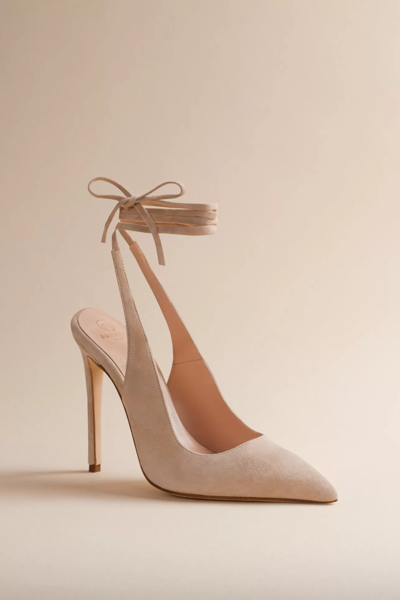 Nudes-Brother Vellies Ribbon Pump In Yoko