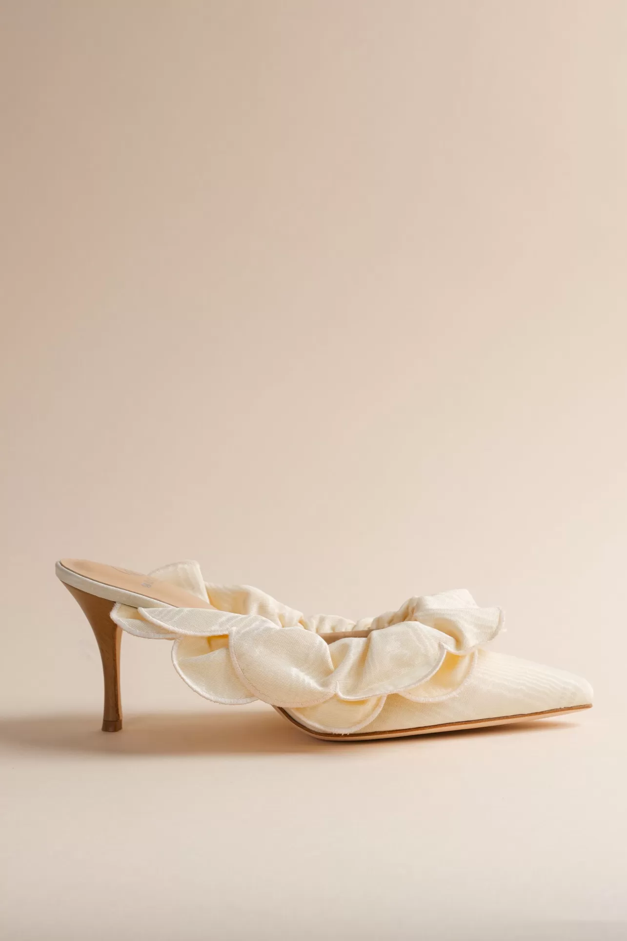 Mules-Brother Vellies Stell Mule In Ivory