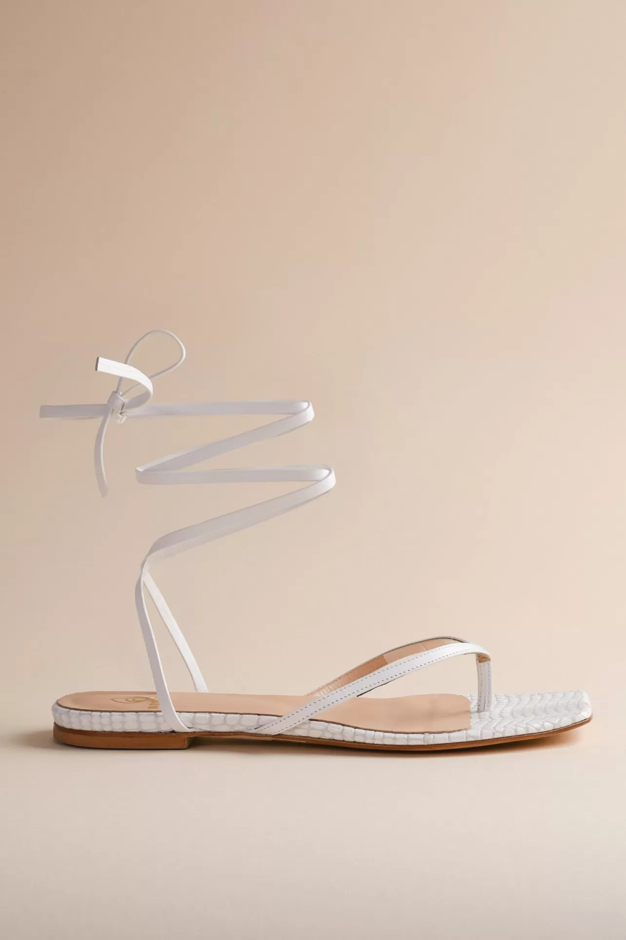 Flats-Brother Vellies Tyla Sandal In Dove