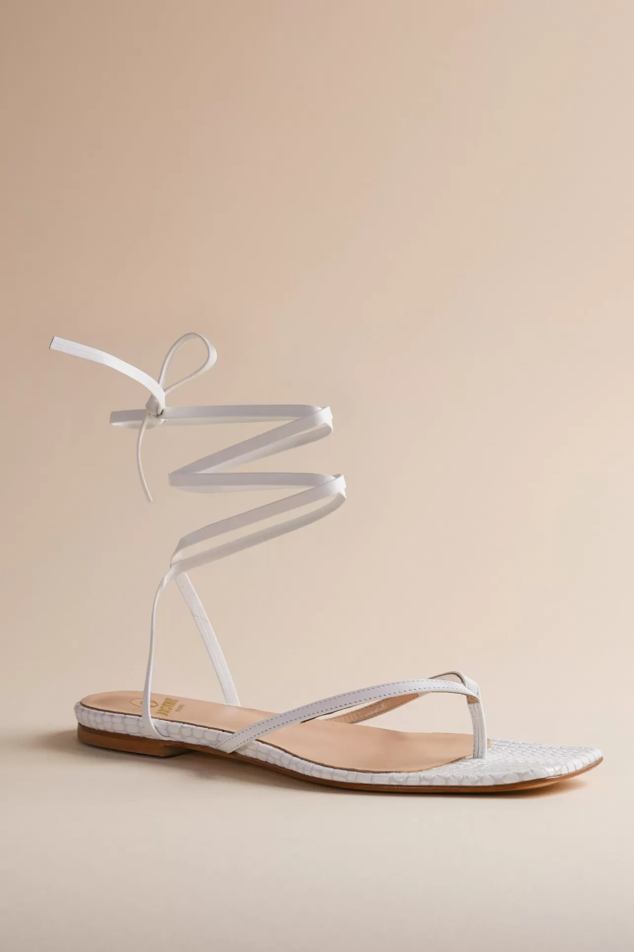 Flats-Brother Vellies Tyla Sandal In Dove