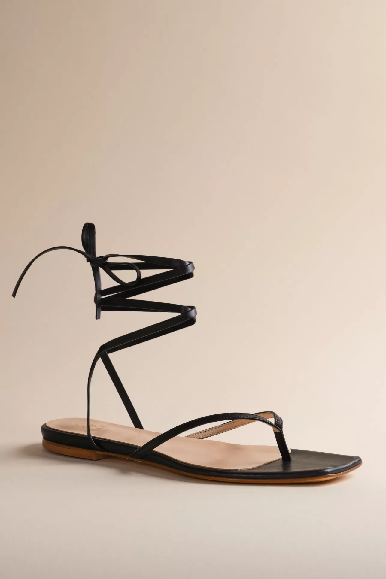 Flats-Brother Vellies Tyla Sandal In Midnight